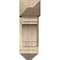 Ekena Millwork Merced Arts and Crafts Rough Sawn Bracket w/ Offset Brace, Douglas Fir, 8"W x 20"D x 24"H BKT0806X20X24MRC03RDF - alternate 4